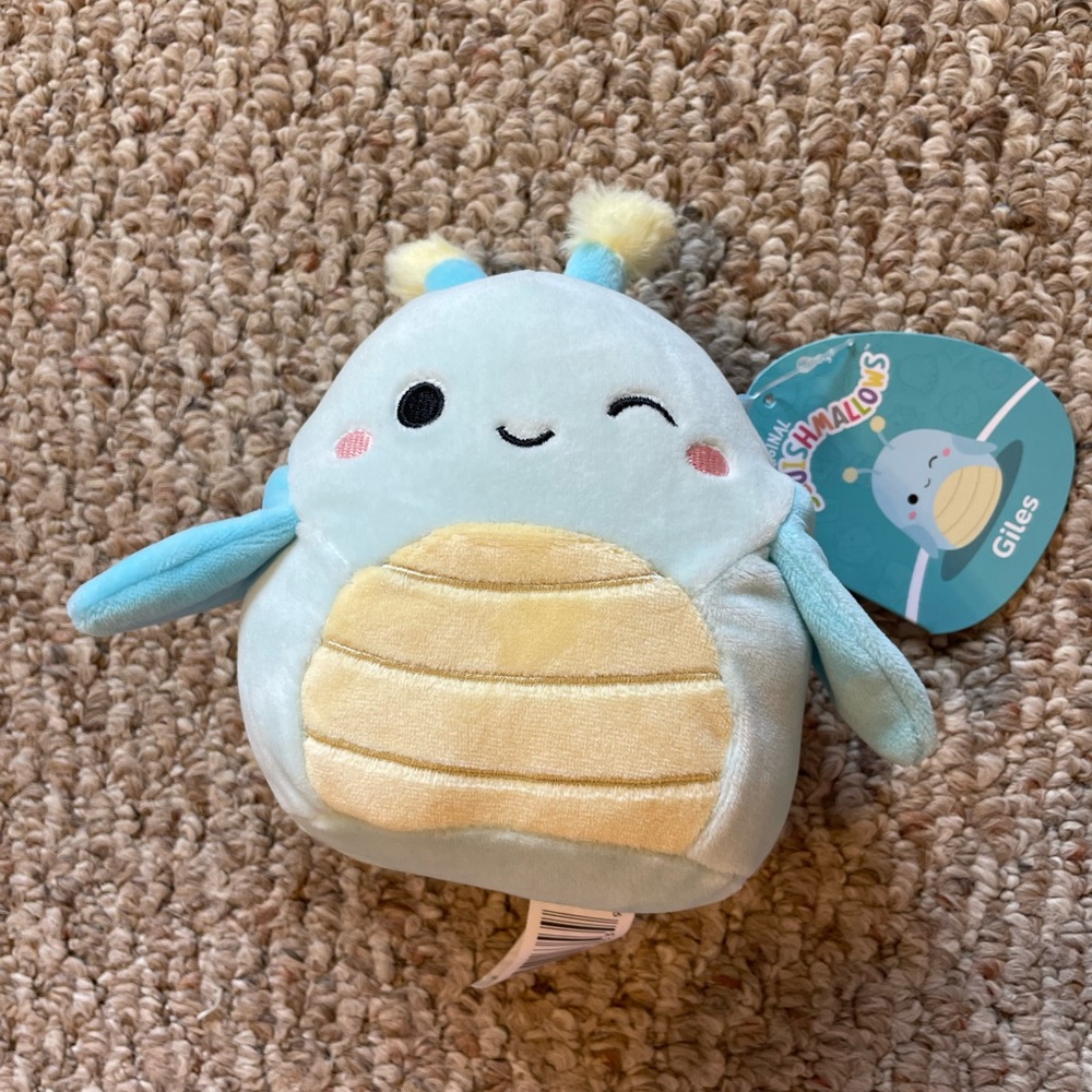 Giles Grasshopper Squishmallow 5”